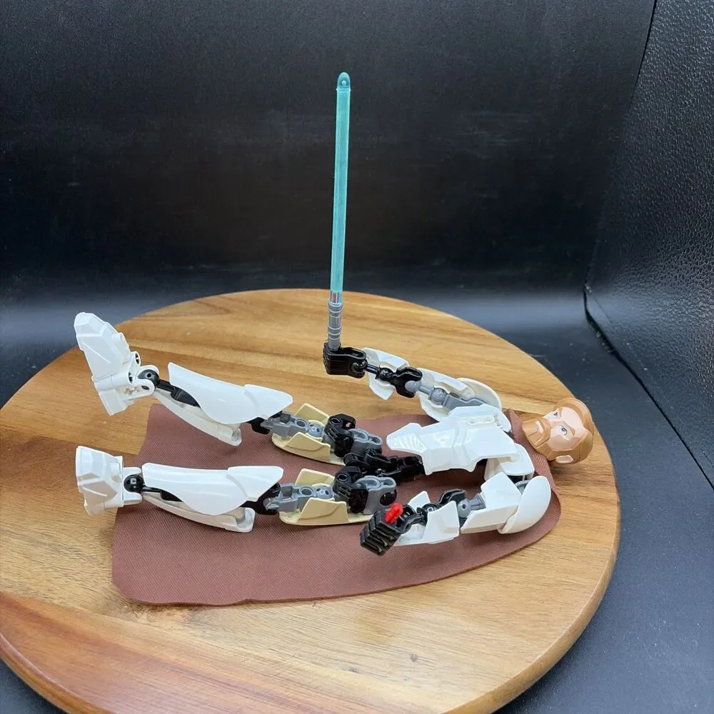 Lot Of 2 LEGO Star Wars Darth Vader Obi-Wan Buildable Figures 75109 75111